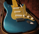 Nash S-57 Guitar, Turquoise