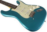 Nash S-63 Guitar, Ocean Turquoise Metallic, Light Aging