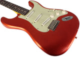 Nash S-63 Guitar, Vintage Orange Sparkle, Light Aging
