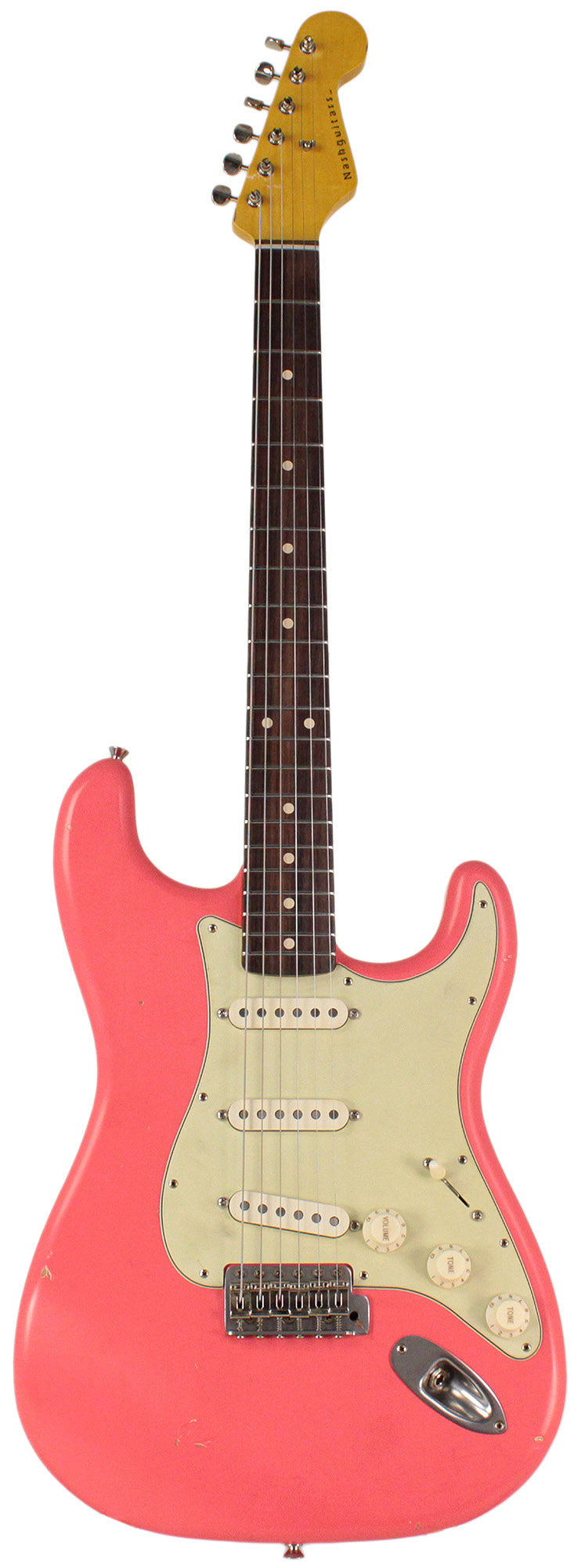 Nash S63 Guitar, Salmon, Light Aging | Humbucker Music