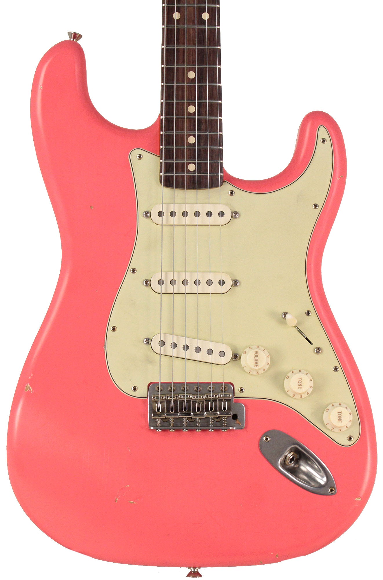 Nash S63 Guitar, Salmon, Light Aging | Humbucker Music