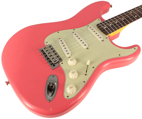 Nash S63 Guitar, Salmon, Light Aging