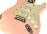 Nash S-63 Guitar, Shell Pink, Medium Aging