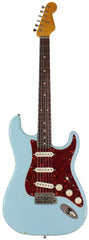 Nash S63 Guitar, Sonic Blue, Light Aging, Tortoise Shell