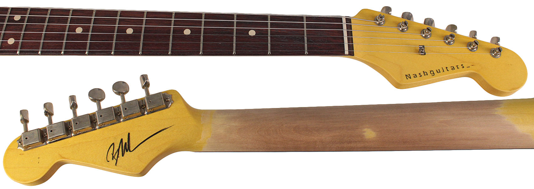 Nash S63 Guitar, Surf Green, Light Aging, Tortoise Shell