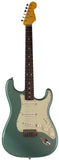 Nash S-63 Guitar, Teal Green Metallic, Light Aging