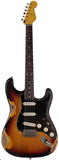 Nash S63 Guitar, 3-Tone Sunburst, Black PG (SRV Vibe)