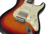 Nash S-63 Guitar, 3 Tone Sunburst, HSS, Light Aging