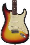 Nash S63 Guitar, 3-Tone Sunburst, Light Aging