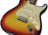 Nash S-63 Guitar, 3-Tone Sunburst, Light Aging