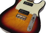Nash T-2HB Guitar, P90's, 3 Tone Burst, Light Aging