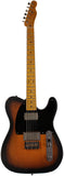 Nash T2HB Guitar, Lollar Imperials, 2 Tone Sunburst, Light Aging