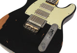 Nash T-3HB Guitar, Lollar Imperials, Black, Medium Aging