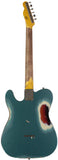 Nash T-3HB Guitar, Lollar Imperials, Ocean Turquoise over 3 Tone, Heavy Aging