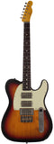 Nash T-3HB Guitar, Lollar Imperials, 3 Tone Sunburst, Light Aging