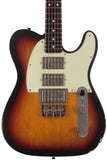 Nash T-3HB Guitar, Lollar Imperials, 3 Tone Sunburst, Light Aging