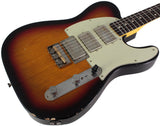 Nash T-3HB Guitar, Lollar Imperials, 3 Tone Sunburst, Light Aging