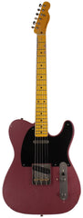 Nash T52 Guitar, Burgundy Mist Metallic, Light Aging