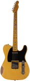 Nash T52 Guitar, Butterscotch Blonde, Boat Neck, Medium Aging