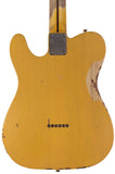 Nash T52 Guitar, Butterscotch Blonde, Boat Neck, Medium Aging