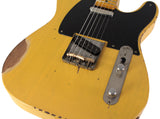 Nash T52 Guitar, Butterscotch Blonde, Boat Neck, Medium Aging