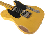 Nash T52 Guitar, Butterscotch Blonde, Boat Neck, Medium Aging