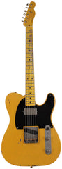 Nash T52 Guitar, Butterscotch Blonde, Humbucker, Medium Aging