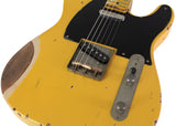 Nash T-52 Guitar, Butterscotch Blonde, Heavy Aging