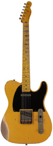 Nash T52 Guitar, Butterscotch Blonde, Heavy Aging