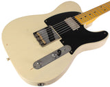 Nash T52 Guitar, Mary Kaye White, Humbucker, Light Aging