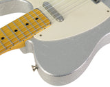 Nash T-57 Guitar, Silver Sparkle, Light Aging