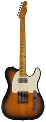 Nash T57 Guitar, 2 Tone Sunburst, Humbucker, Light Aging