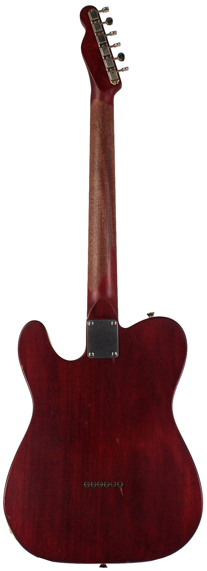 Nash T59FLM Flame Top Guitar, Cherry Sunburst, Light Aging