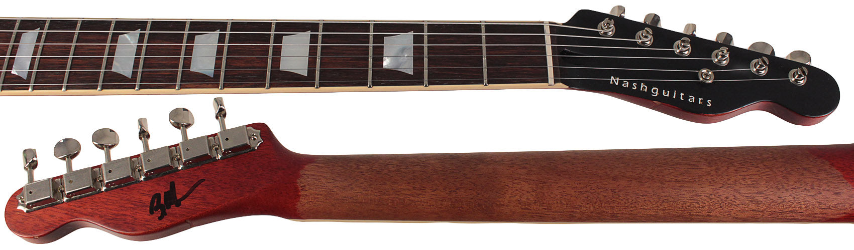 Nash T59FLM Flame Top Guitar, Cherry Sunburst, Light Aging