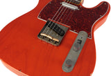 Nash T-63 Guitar, Gretsch Orange, Tortoise Shell, Light Aging