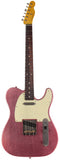 Nash T63 Guitar, Vintage Pink Sparkle, Light Aging