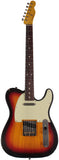 Nash T-63 Guitar, 3 Tone Sunburst, Light Aging
