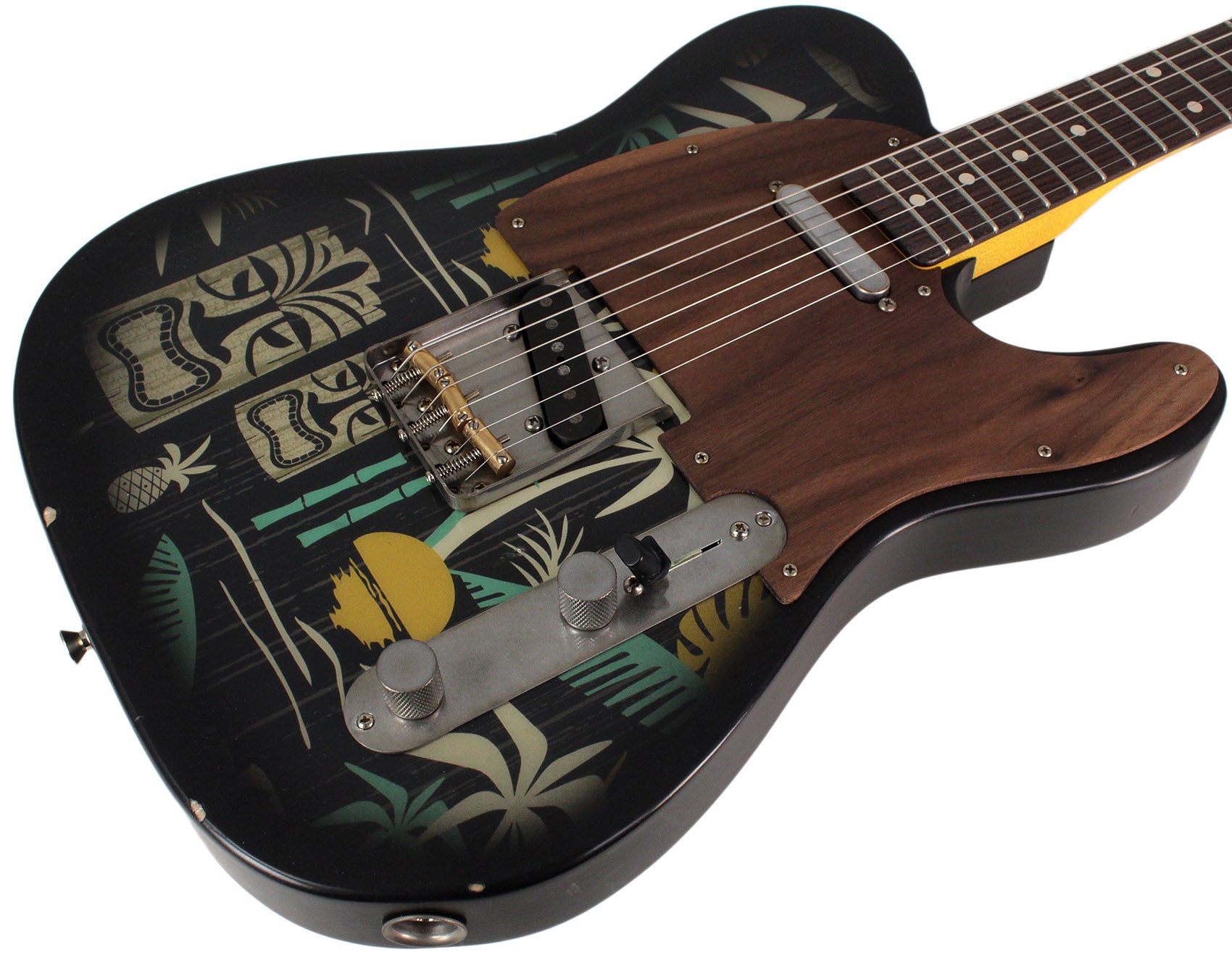 Nash T63 Guitar, Custom Tiki, Light Aging | Humbucker Music