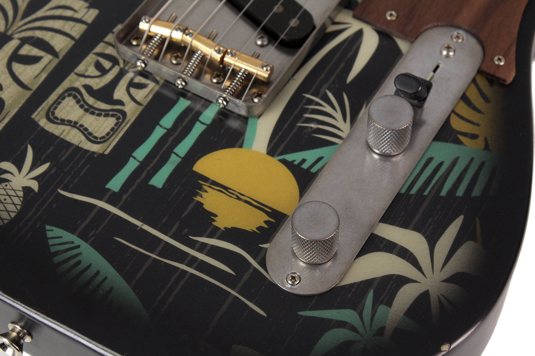 Nash T63 Guitar, Custom Tiki, Light Aging | Humbucker Music