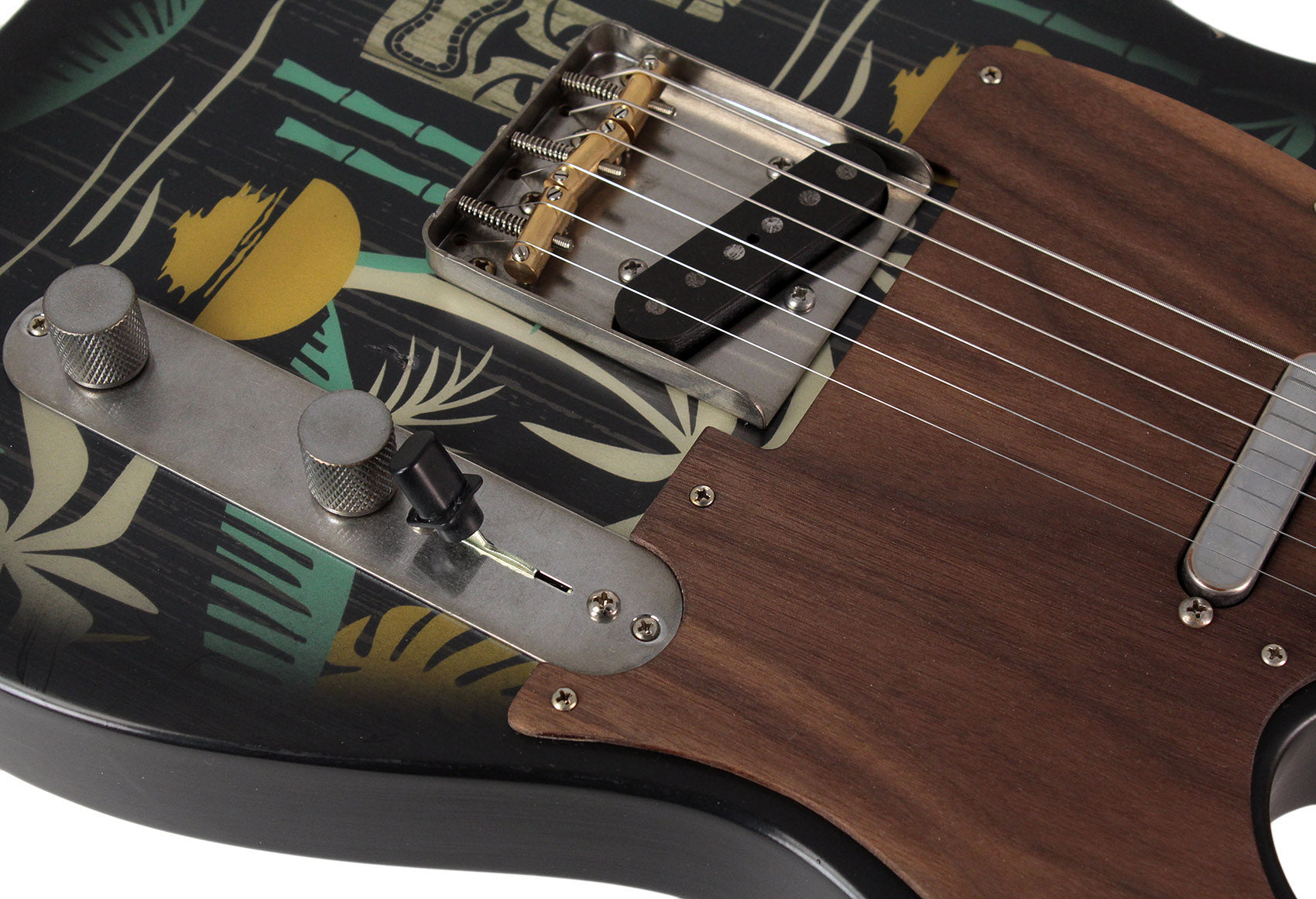 Nash T63 Guitar, Custom Tiki, Light Aging | Humbucker Music