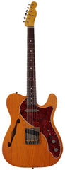 Nash T-69 Thinline Guitar, Amber, Medium Aging