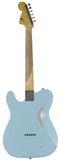 Nash T-72DLX Guitar, Sonic Blue, Rosewood, Medium Aging