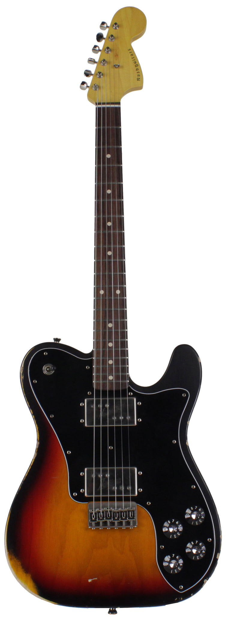 ギター Nashguitars T72DLX Nash T72DLX Guitar, Olympic White, Light Aging | Humbucker Music