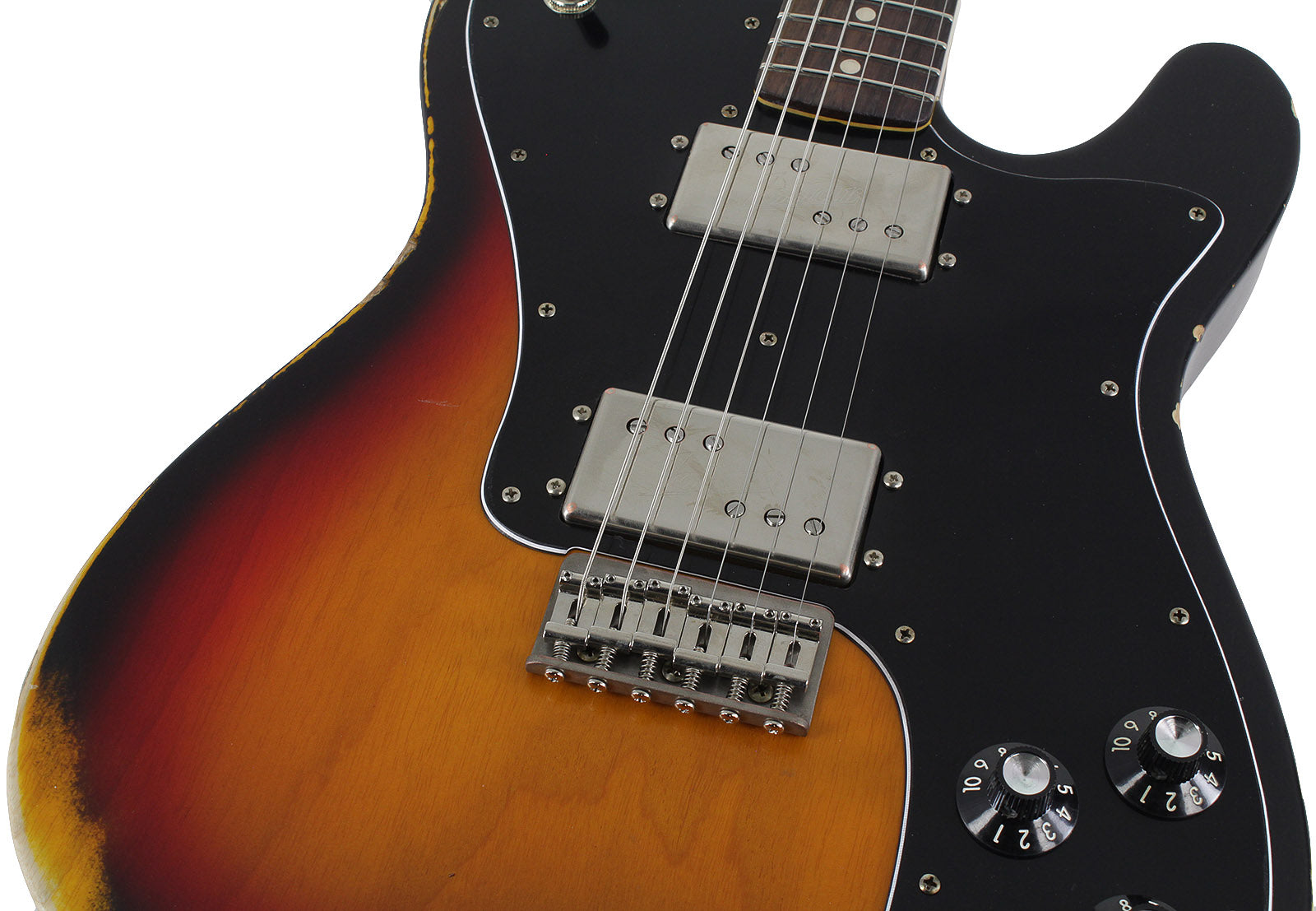 Nash T72DLX Guitar, 3 Tone Sunburst, Rosewood, Medium Aging Nash T72DLX Guitar, 3 Tone Sunburst, Rosewood, Medium Aging
