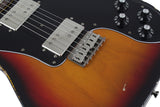 Nash T72DLX Guitar, 3 Tone Sunburst, Rosewood, Medium Aging