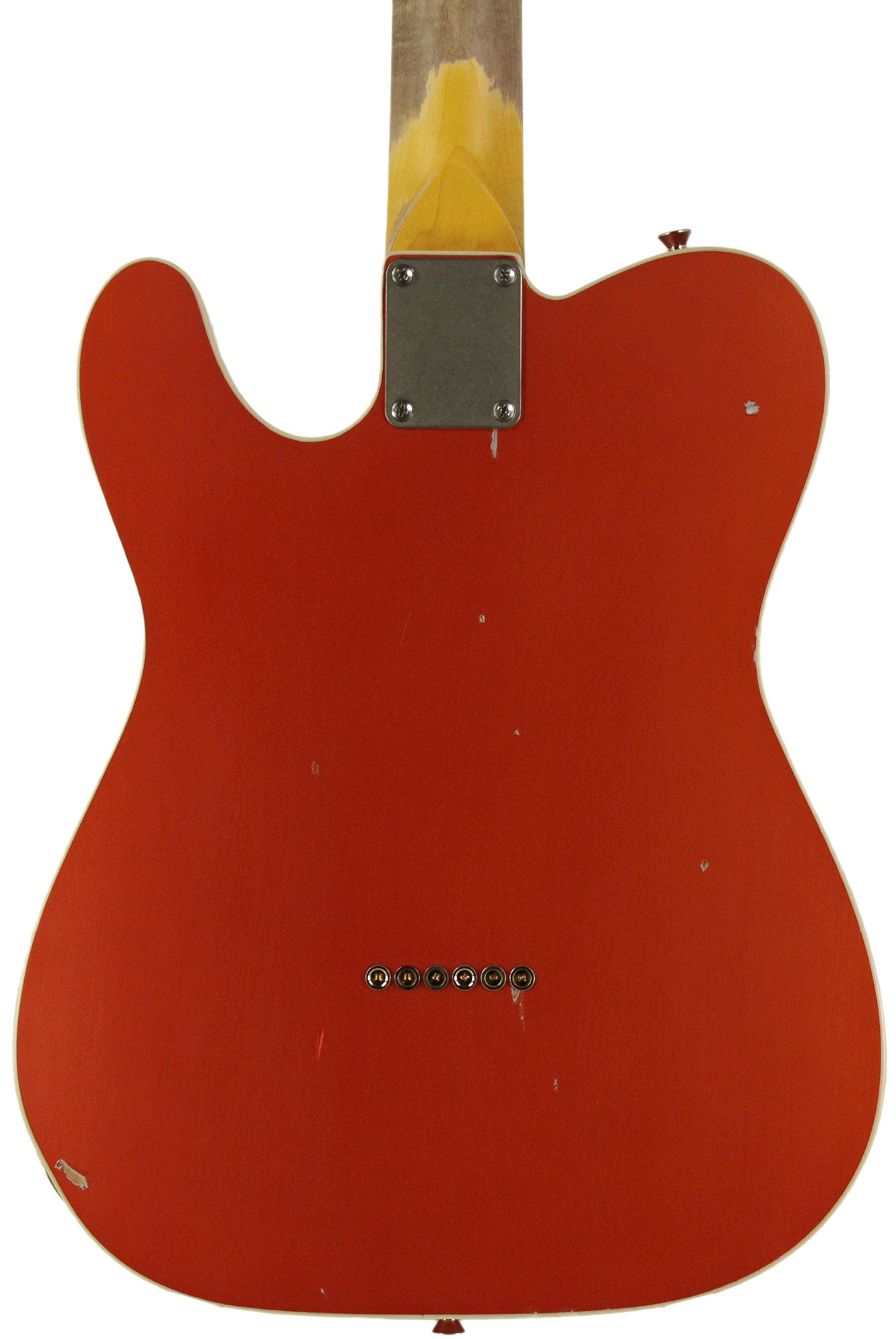 Nash T63DB Guitar, Double Bound, Candy Tangerine, Light Aging
