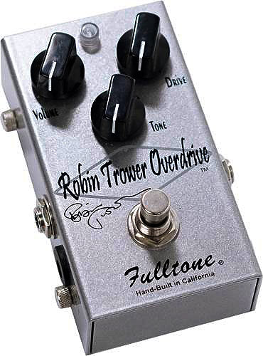 robin trower pedals Fulltone Custom Shop Robin Trower Overdrive Pedal