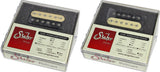 Suhr SSH+ 53mm Bridge, SSV Neck Pickup Set, Zebra
