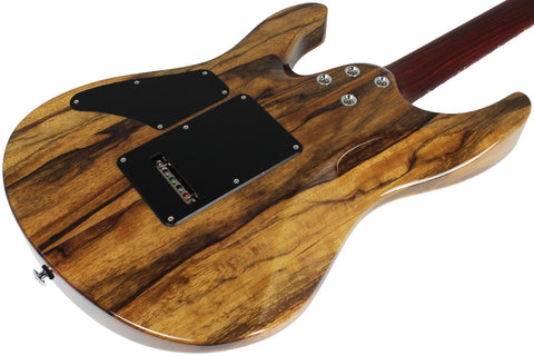 . Suhr Modern Waterfall Burl Maple HSH - Trans Green