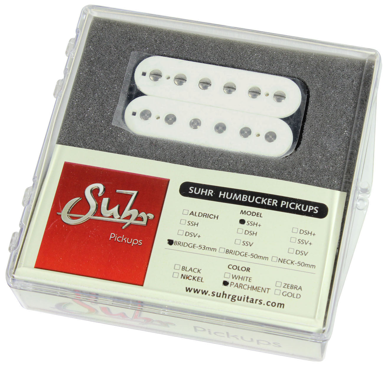 Suhr ピックアップ SSH+ (Bridge用53mm) Suhr ピックアップ SSH+ (Bridge用53mm)